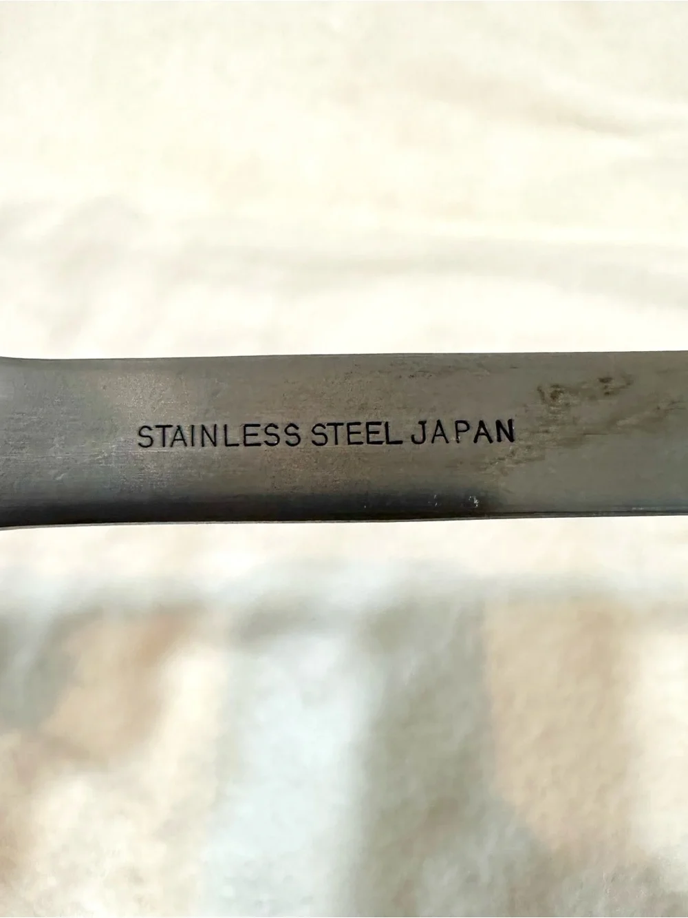 Vintage Wescosa Stainless Steel Floral Etched Letter Opener Desk Decor Japan